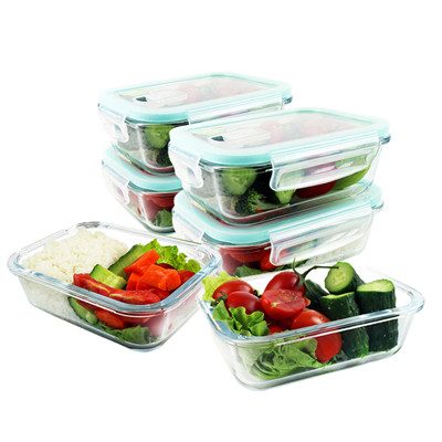 Glass lunch box wholesale, custom glass lunch container supplier