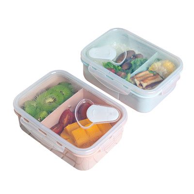 4pcs/lot Lunch Box Set Bento Box for Adult/Kid/Toddler 1000ML 4/3  Compartment Sandwich Lunch Box Fruit Picnic Box Microwave Safe